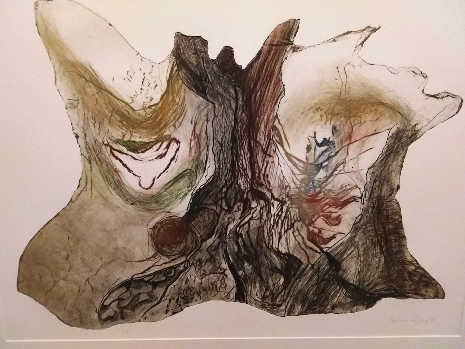Buy Monica de Jong - Abstracte ets? Bid from 32!