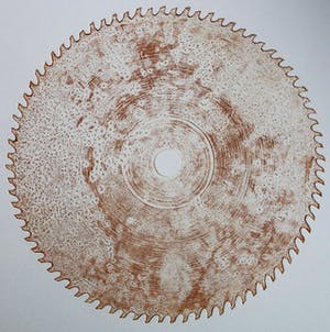 Dies de Jonge - ets/aquatint: Cirkelzaag 16 tanden - 1976 kopen? Bied vanaf 40!