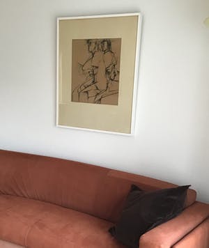 Frits van Eeden - Grote Tekening - Oost Indische inkt -Unica kopen? Bied vanaf 45!