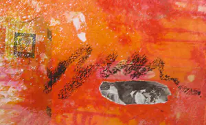 Bram Reijnders - Gemengde techniek, White Magic Turbulence - Ingelijst (Groot) kopen? Bied vanaf 50!