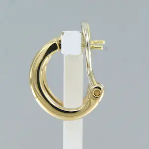 14k geel gouden oorclips met briljant geslepen diamant tot. 0,30ct - F/G - VS/SI kopen? Bied vanaf 810!