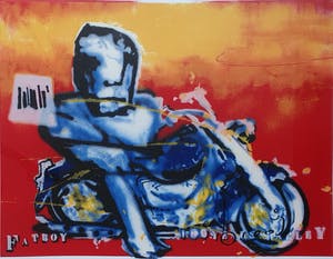 Herman Brood - 'Fat boy' - Nieuw ingelijst (Groot) kopen? Bied vanaf 695!