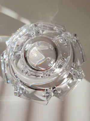 Orrefors - zware kristallen schaal 'Corona', Lars Hellsten kopen? Bied vanaf 45!