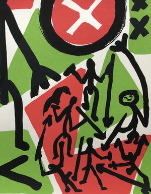 A.R. Penck - so viel Anfang war nie kopen? Bied vanaf 800!