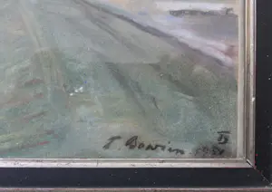 Erwin Johannes Bowien - Duinlandschap. kopen? Bied vanaf 269!