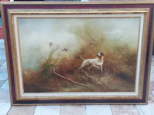 Pieter Dik - Jachthond schrikt fazanten op kopen? Bied vanaf 1250!