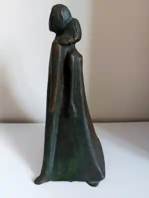 Wim Jurcka - Twee eenheid Man en vrouw ruggelings staand verkauft für € 240!