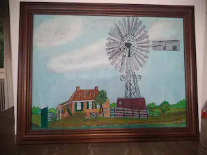 Klaas Koopmans - Landschap Windmolen kopen? Bied vanaf 1!