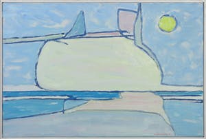 Paul Overhaus - Olieverf op doek, Zonder titel - Ingelijst kopen? Bied vanaf 1!