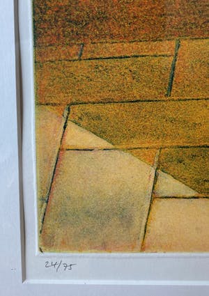 Elmar Gille - Ets, Epiloog - La Nostalgia Ingelijst (Groot) kopen? Bied vanaf 130!