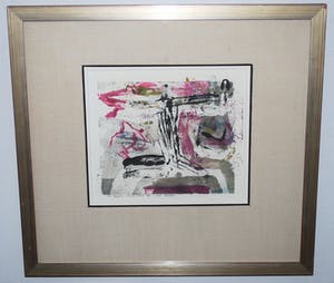Marjan Jaspers - Last Defense - Monoprint 1986 kopen? Bied vanaf 45!