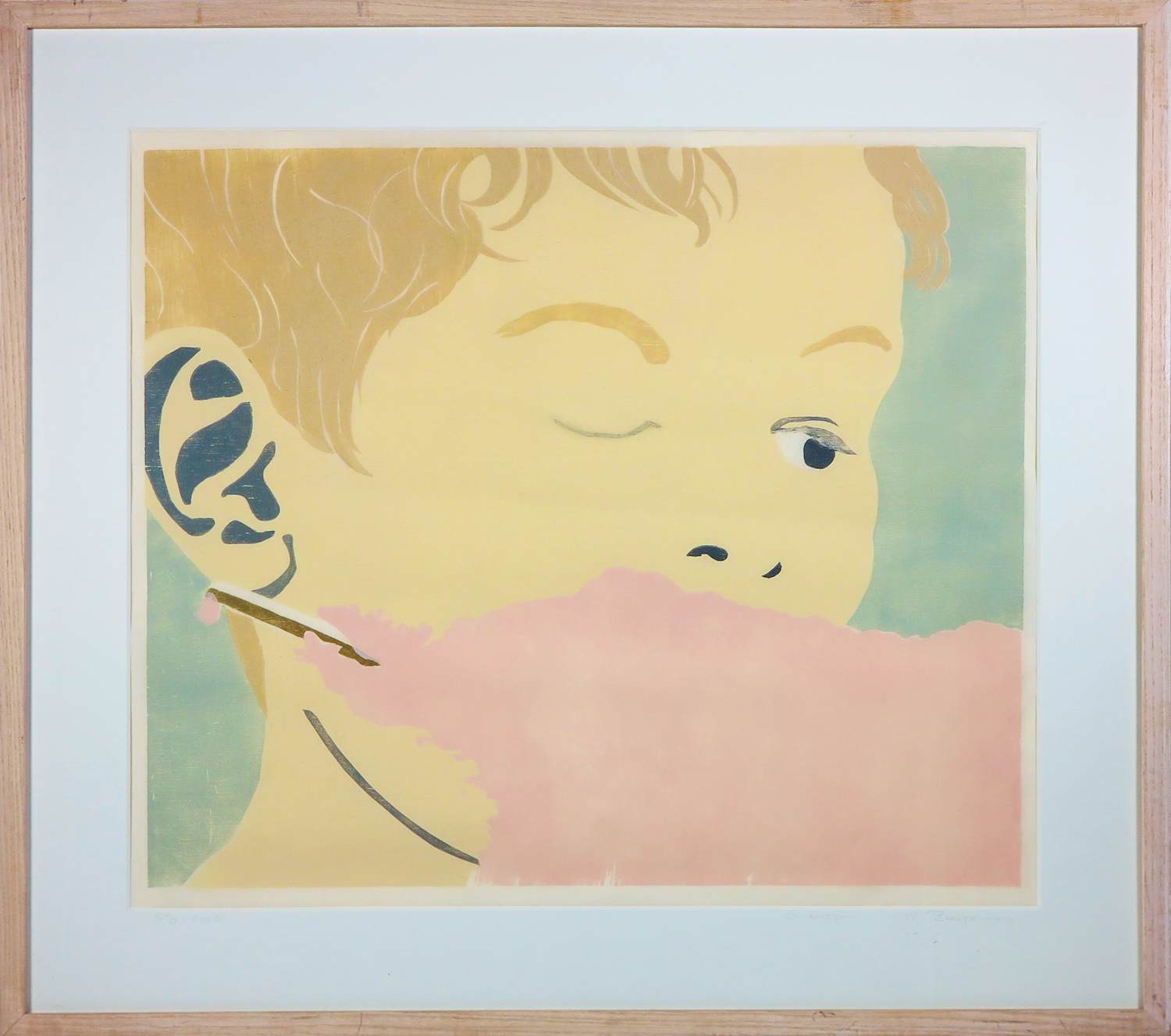 Maurice Braspenning - Litho op papier, Suikerspin - Ingelijst kopen? Bied vanaf 100!