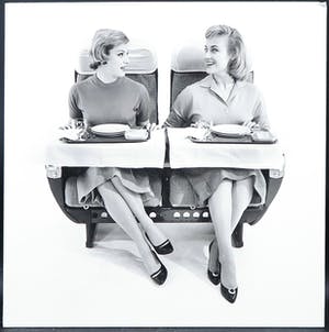 Paul Huf - Foto op dibond, de stoelen van KLM kopen? Bied vanaf 1!