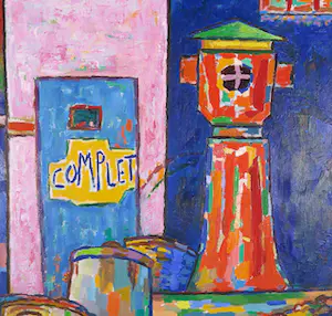 Jan van Holthe - Olieverf op board, Paris Complet - Ingelijst (Groot) kopen? Bied vanaf 100!