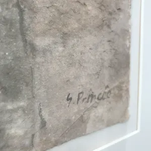 Gerard Princee - Gesigneerd werk - gouache - mooi ingelijst kopen? Bied vanaf 135!