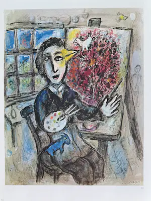 Marc Chagall - Le Village, Original-Farblithographie 1977 Mourlot 917 kopen? Bied vanaf 360!