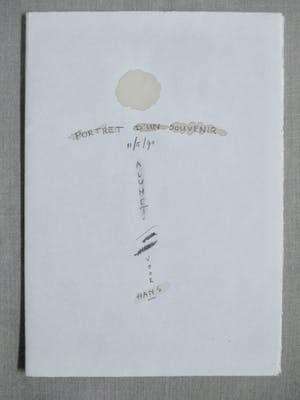 Alumet - Vijf aquarellen "Portret d'un souvenir" kopen? Bied vanaf 45!