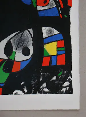 Joan Miro - Hommage à San Lazzaro - Originele lithografie - 1975 kopen? Bied vanaf 100!