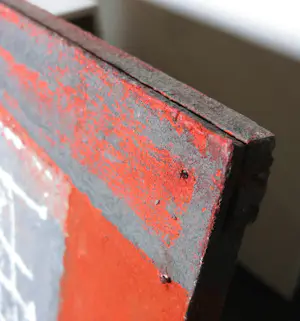 Harmen van der Tuin - Acryl / structuurverf op paneel, Zonder titel (Zeer groot!) kopen? Bied vanaf 150!