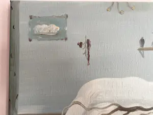 Bonell Jose - Lassitude (2021) – Olie en spuitverf op doek – Origineel kopen? Bied vanaf 350!