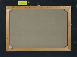 Ademir Arapović - Olieverf op doek, Zonder titel - Ingelijst kopen? Bied vanaf 200!