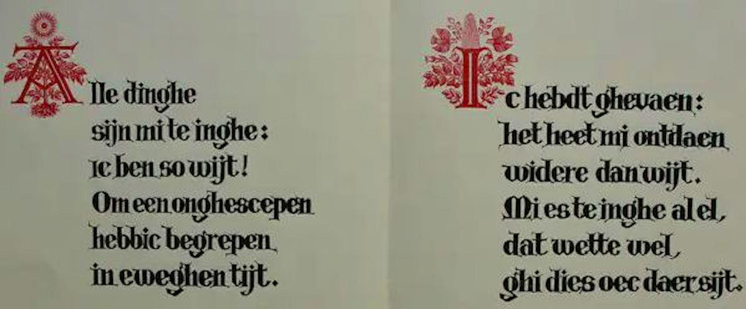 Pam Georg Rueter - Gedicht: Alle Dinghe (Hadewijch) kopen? Bied vanaf 49!