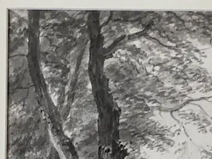 Jan Ensingh - Twee landschappen met bomen kopen? Bied vanaf 50!