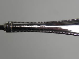 Curiosa - Verzilverd: 2 suikerschepjes/2 botermesjes/ 1 borrelglas kopen? Bied vanaf 1!