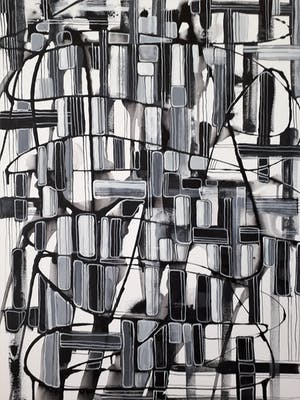 Natia Antadze - "Komposition Verbindung " kopen? Bied vanaf 120!