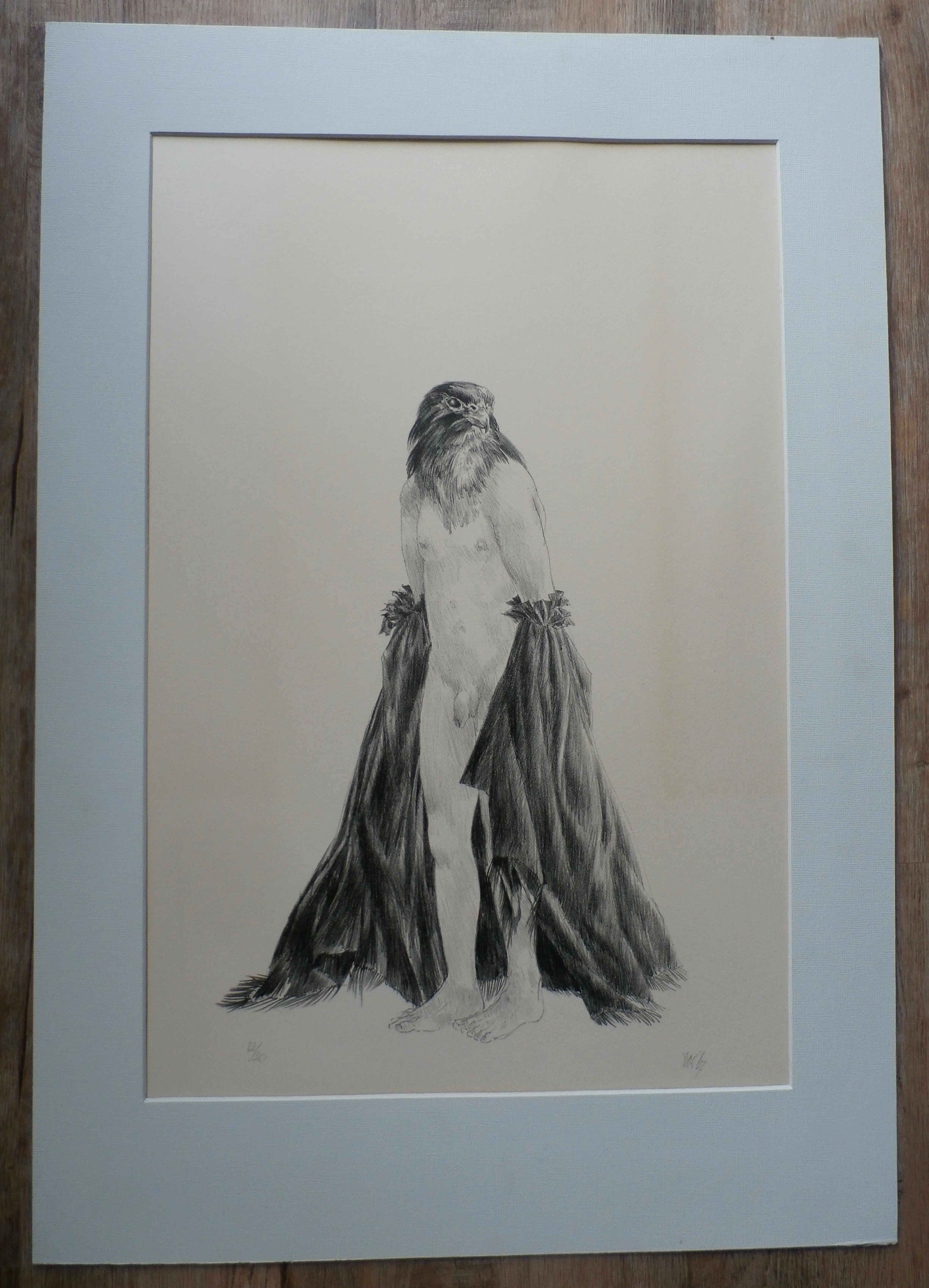 Peter Vos - zeer grote litho - 1967 kopen? Bied vanaf 195!