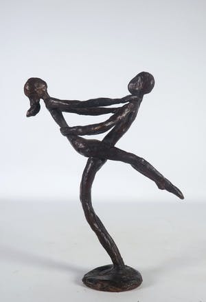 Brons (Onbekend) - Brons, Dansend paar kopen? Bied vanaf 1!