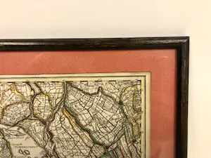 Hendrik de Leth - Nieuwe Caart van de Alblasser-waart t Land van Gorcum Altena etc kopen? Bied vanaf 45!