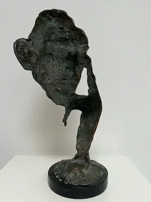 Brons (Onbekend) - bronzen sculptuur | 'De denker' kopen? Bied vanaf 1!