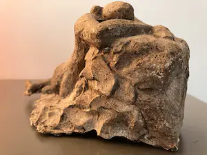 Brons (Onbekend) - Vrouw op rotsen kopen? Bied vanaf 109!