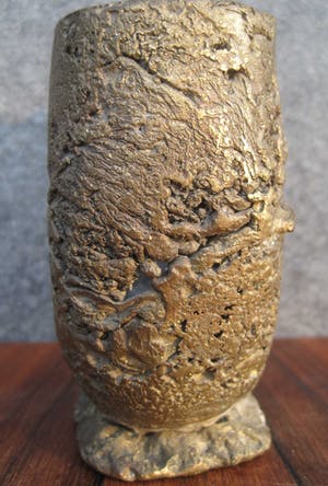 Brons (Onbekend) - Abstract bronzen vaas. kopen? Bied vanaf 30!