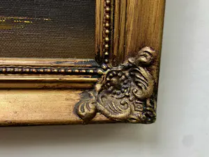 Niet of onleesbaar gesigneerd - Bloemstilleven in Verguld lijstje kopen? Bied vanaf 10!