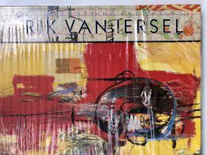 Rik van Iersel - Litho 'Kop' +Van Iersel Kunstboek "Between seeing and saying", Brochures en Tas kopen? Bied vanaf 10!
