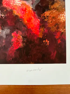 Armando - Kleurengiclée - gesigneerd en genummerd 22/30 kopen? Bied vanaf 120!