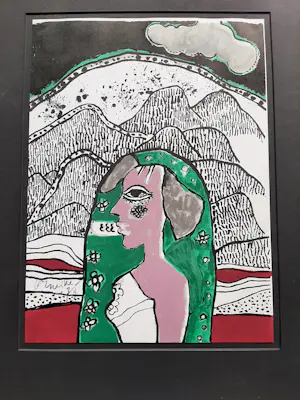 Corneille - Lithografie uit 1973, Handgesigneerd kopen? Bied vanaf 550!