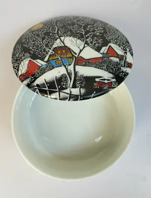 Martin Mehkek - Nürnberger Galerie - Doosje met afbeelding schilderij kopen? Bied vanaf 20!