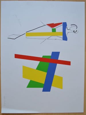 Bob Bonies - Bob Bonies en Frans Molenaar. Zonder titel kopen? Bied vanaf 100!