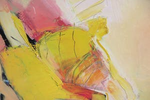 Ton van Kesteren - Olieverf op doek, Abstracte compositie - Ingelijst (Zeer groot) kopen? Bied vanaf 300!