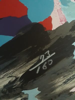 Karel Appel - 3 faces like clouds kopen? Bied vanaf 300!