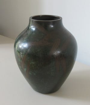 Curiosa - WMF Ikora Paul Haustein School Messing vaas kopen? Bied vanaf 50!