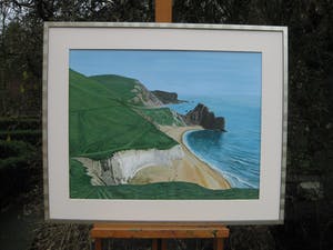 Joop Kobs - Durdle Door and Man O'War Bay Dorset. kopen? Bied vanaf 95!