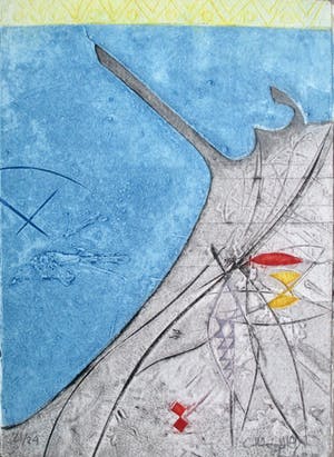 Chabab Tayefeh Mohajer - Gesigneerde ets kopen? Bied vanaf 25!