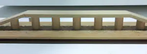 Willem Speekenbrink - Object van hout, Brug kopen? Bied vanaf 70!