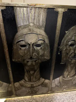 Leen Spaans - Drieluik met Afrikaanse figuren kopen? Bied vanaf 250!