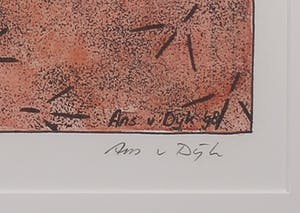 Ans van Dijk - Offset, Check out the Chicken - Ingelijst kopen? Bied vanaf 20!