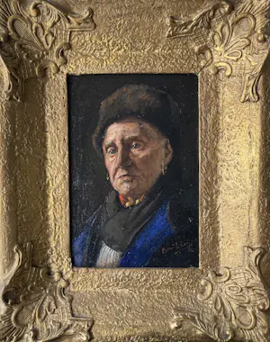 Adri Bleys - Portret van Volendamse visser kopen? Bied vanaf 295!